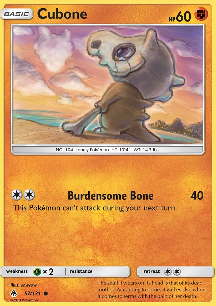 Image of the card Cubone