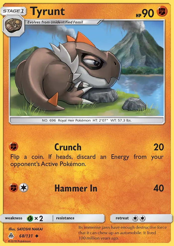 Image of the card Tyrunt