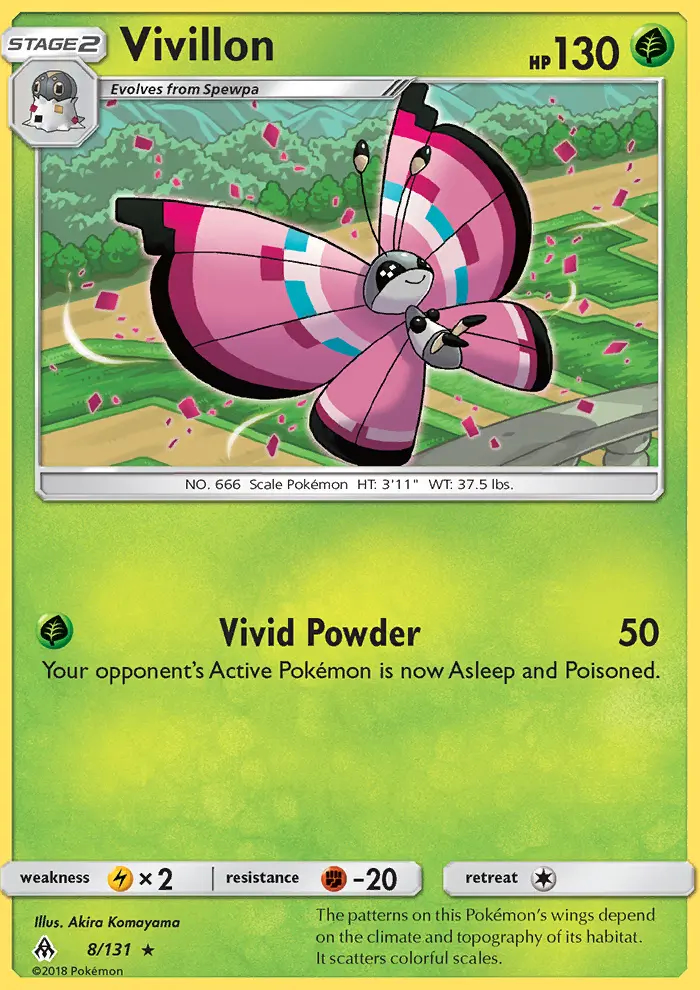 Image of the card Vivillon