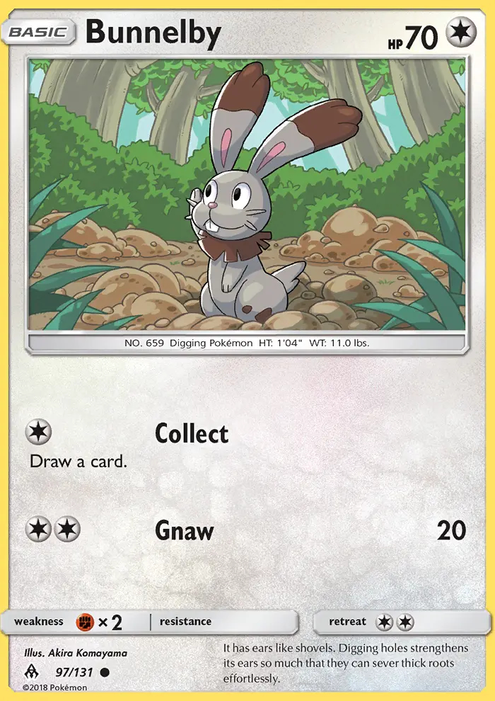 Image of the card Bunnelby