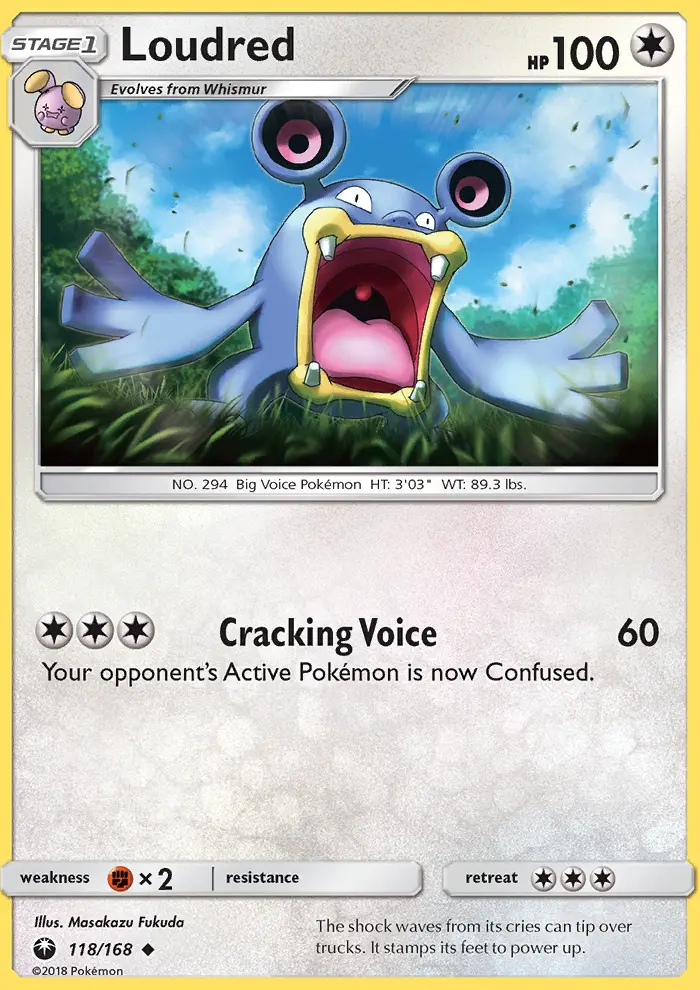 Image of the card Loudred