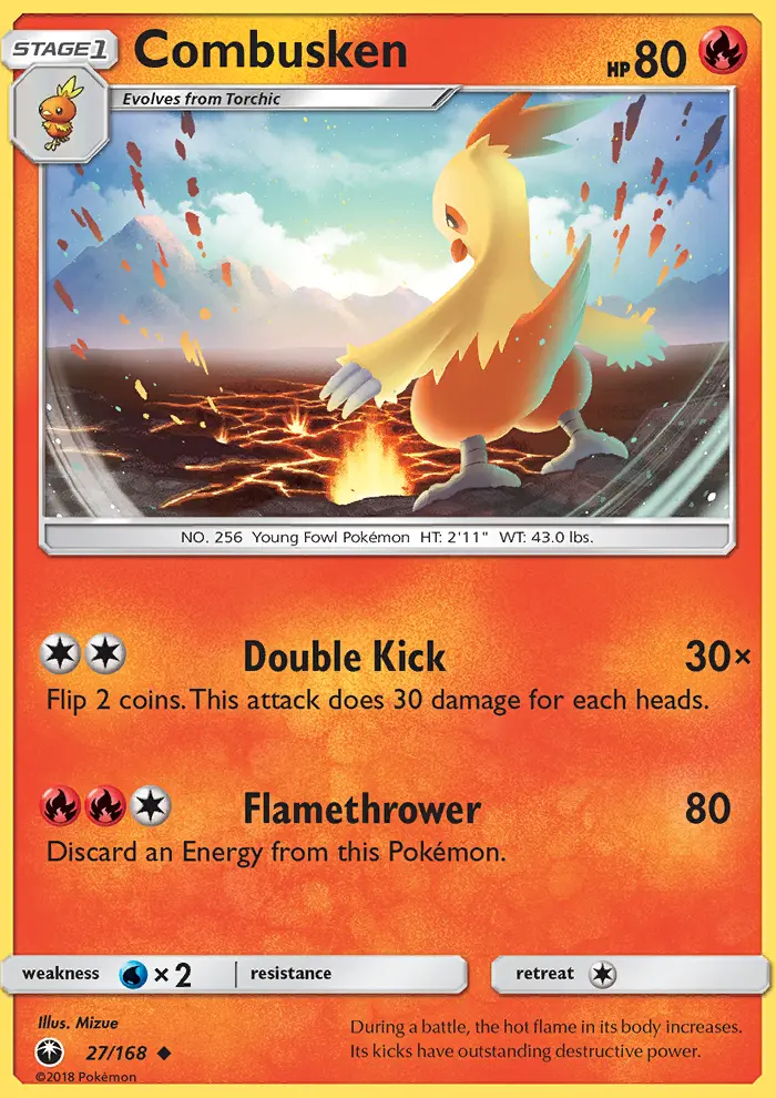 Image of the card Combusken