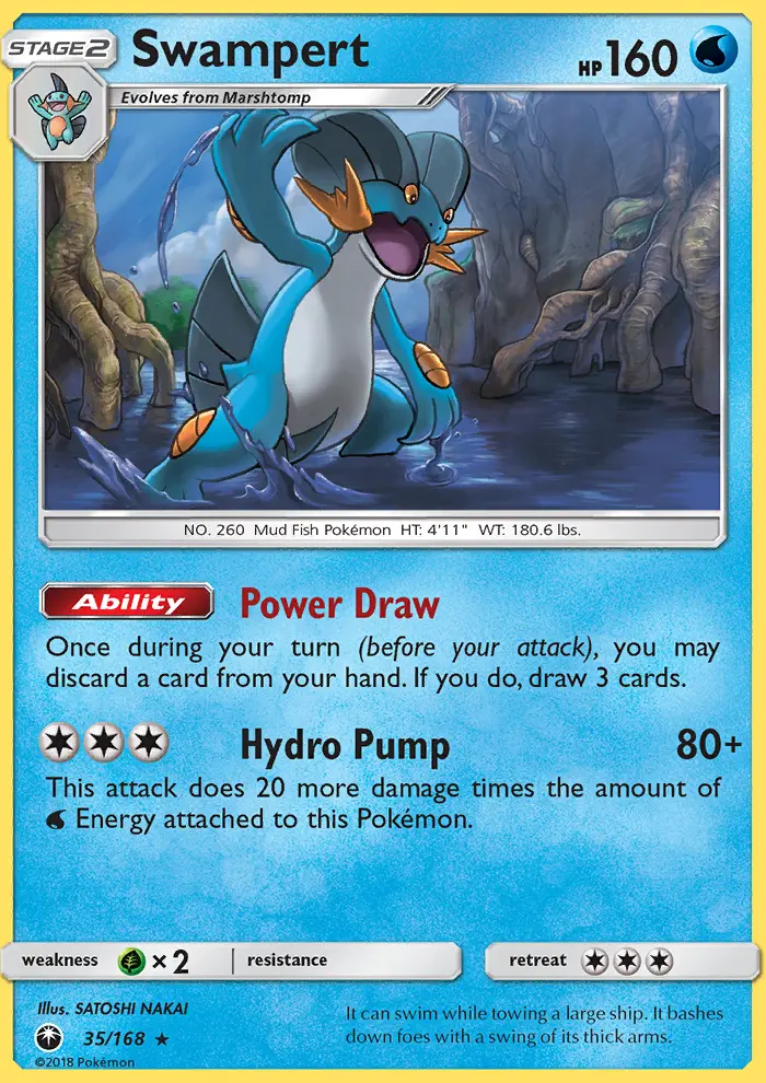 Image of the card Swampert