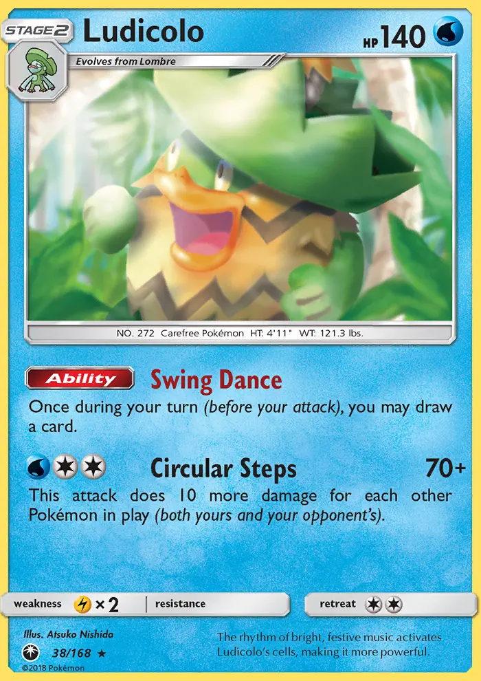 Image of the card Ludicolo