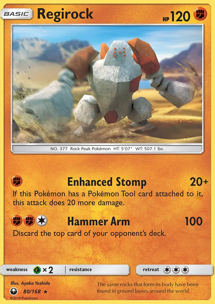 Image of the card Regirock