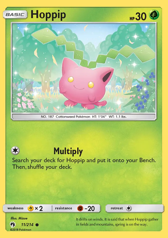 Image of the card Hoppip