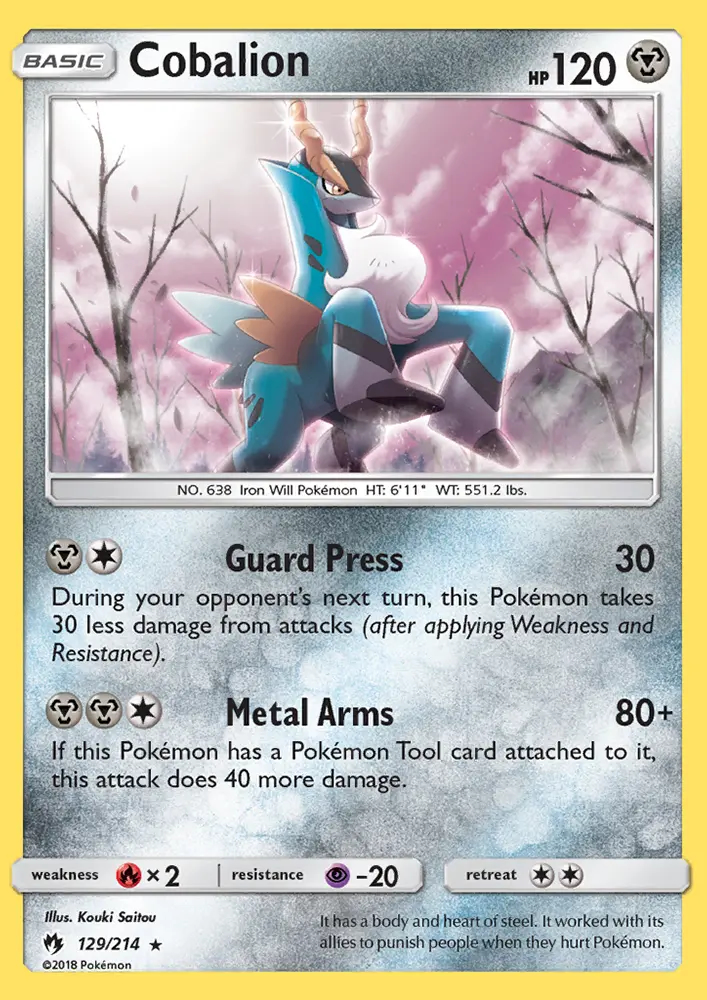 Image of the card Cobalion