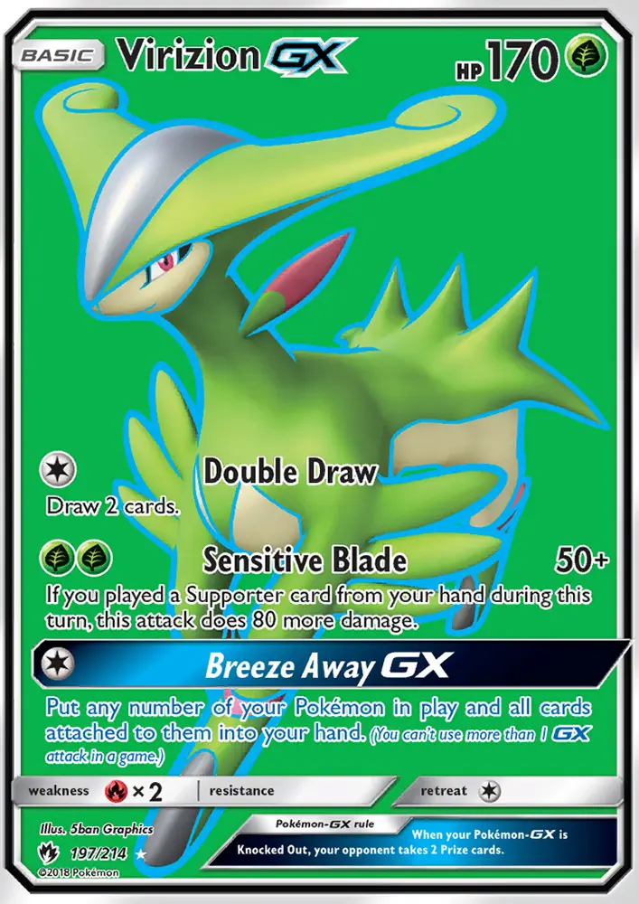 Image of the card Virizion GX