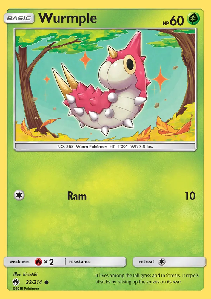 Image of the card Wurmple