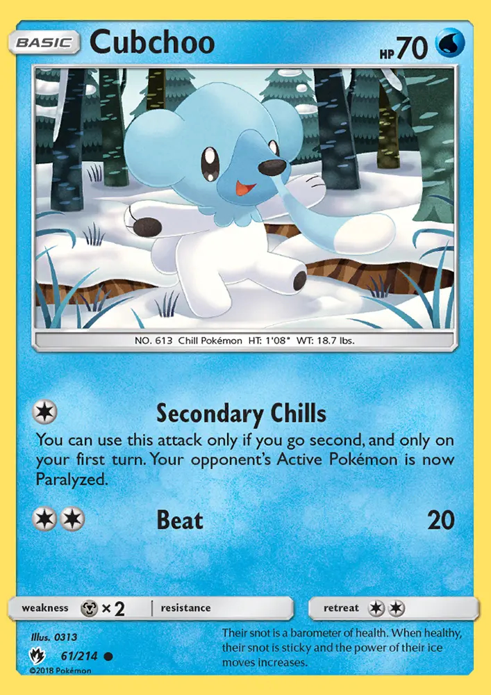 Image of the card Cubchoo