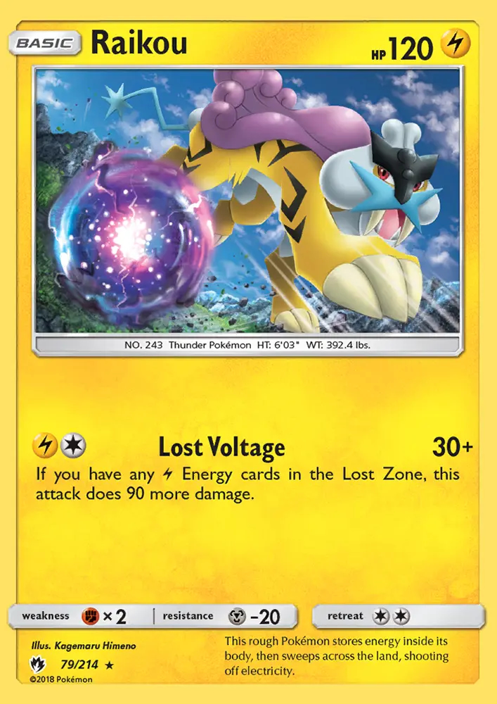 Image of the card Raikou