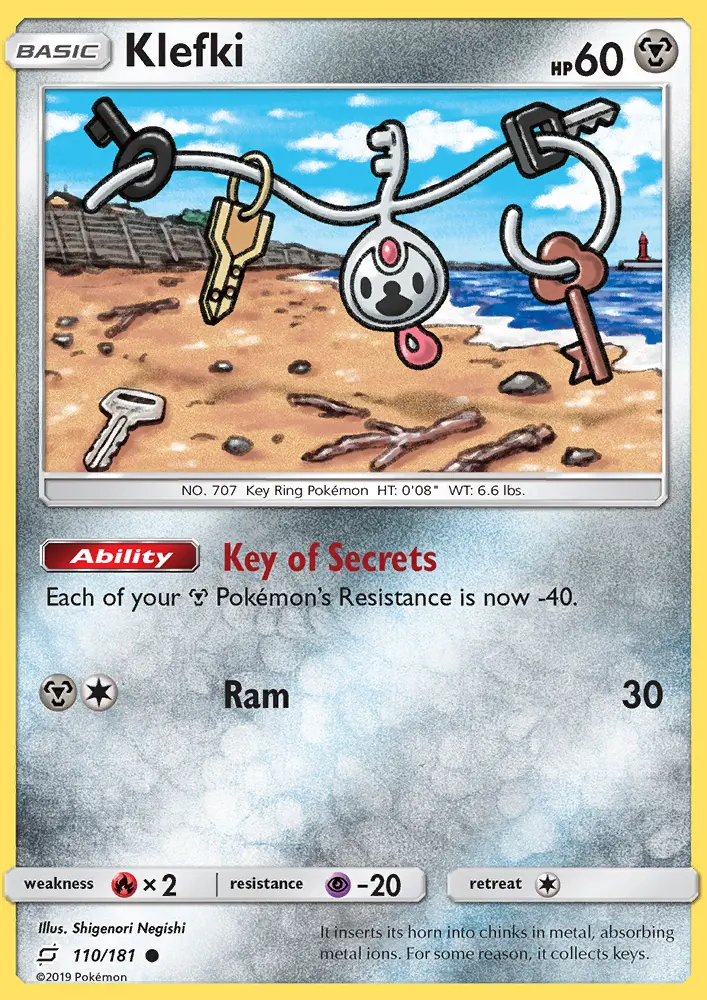 Image of the card Klefki