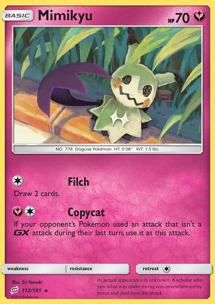 Image of the card Mimikyu