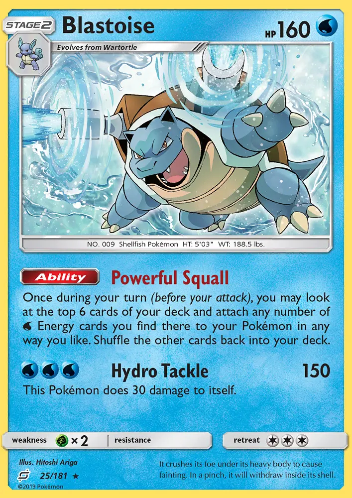 Image of the card Blastoise