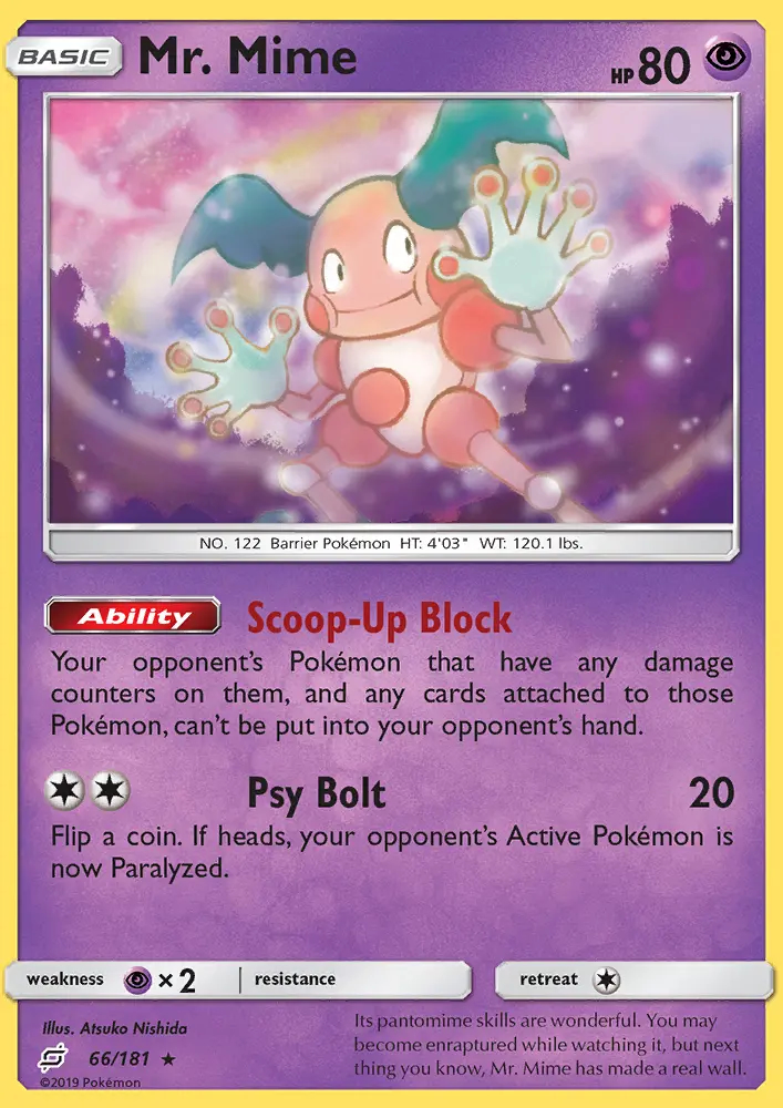 Image of the card Mr. Mime