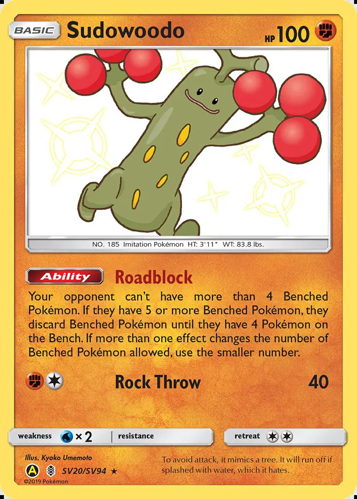 Image of the card Sudowoodo