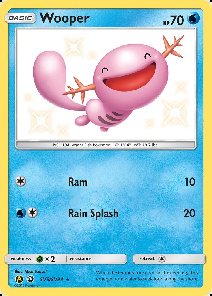 Image of the card Wooper