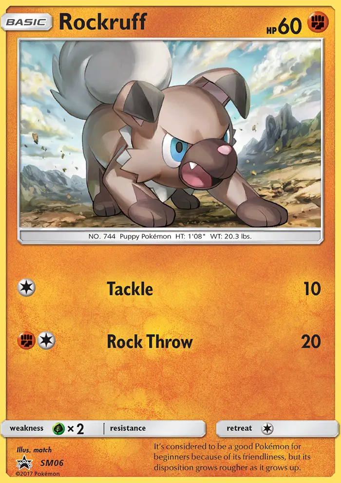 Image of the card Rockruff