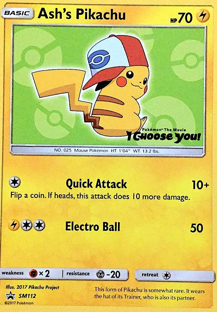 Image of the card Ash's Pikachu