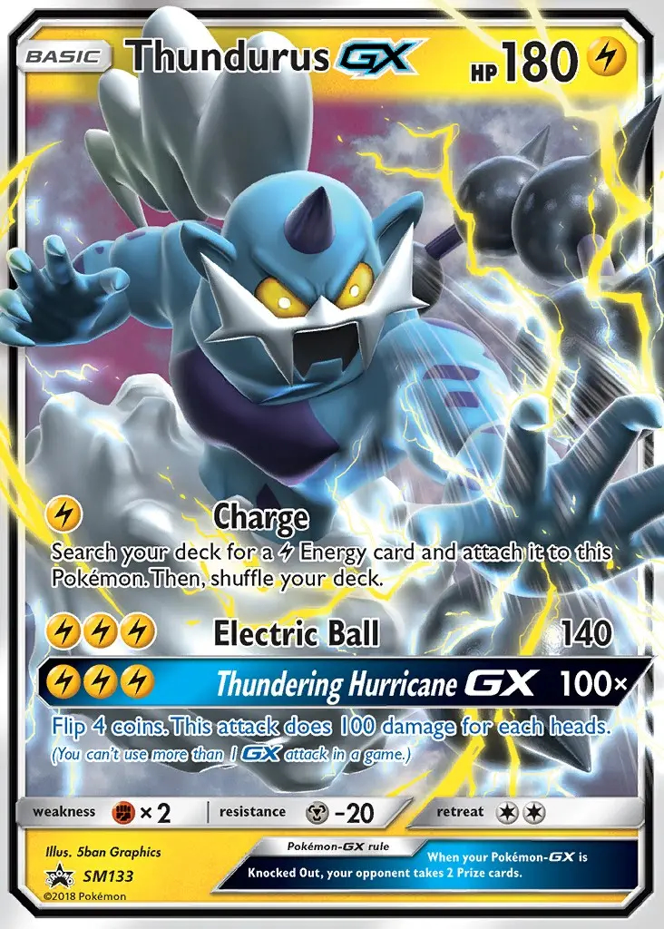 Image of the card Thundurus GX
