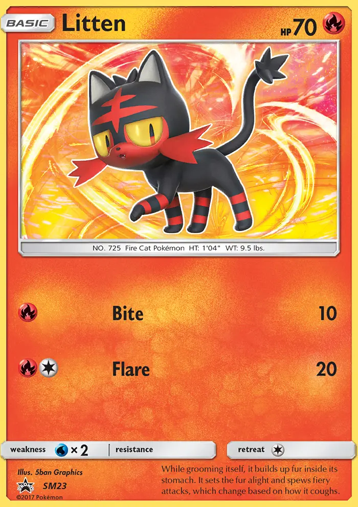 Image of the card Litten