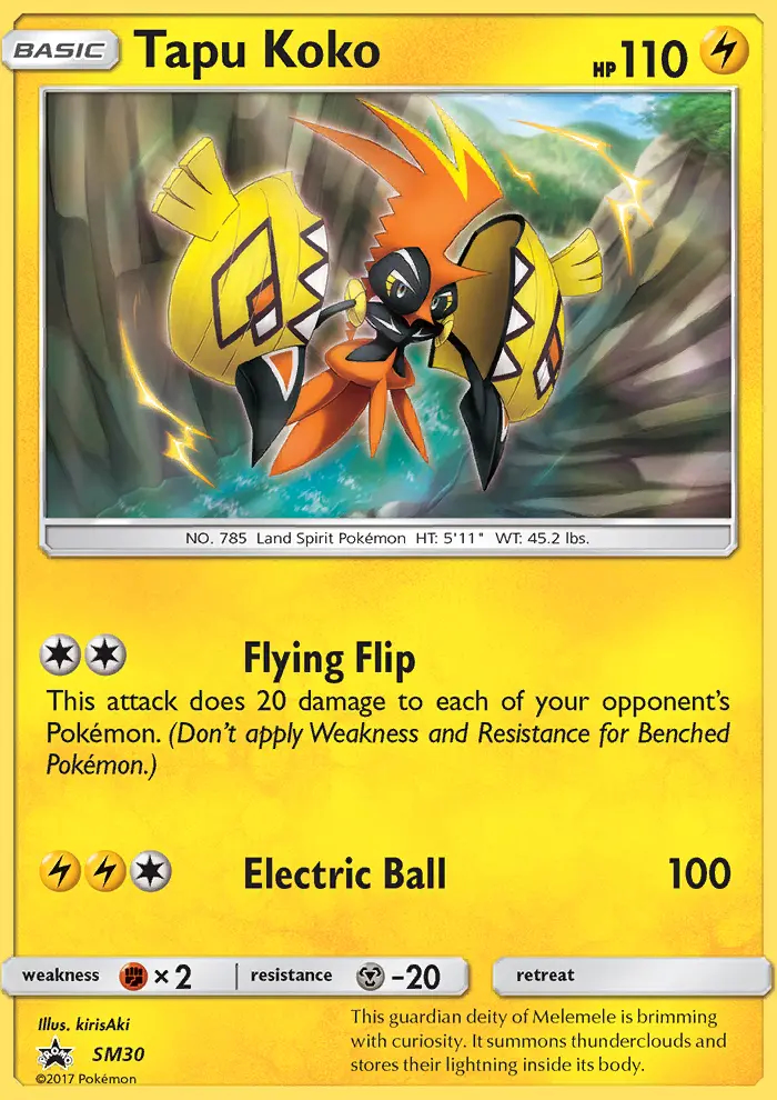 Image of the card Tapu Koko