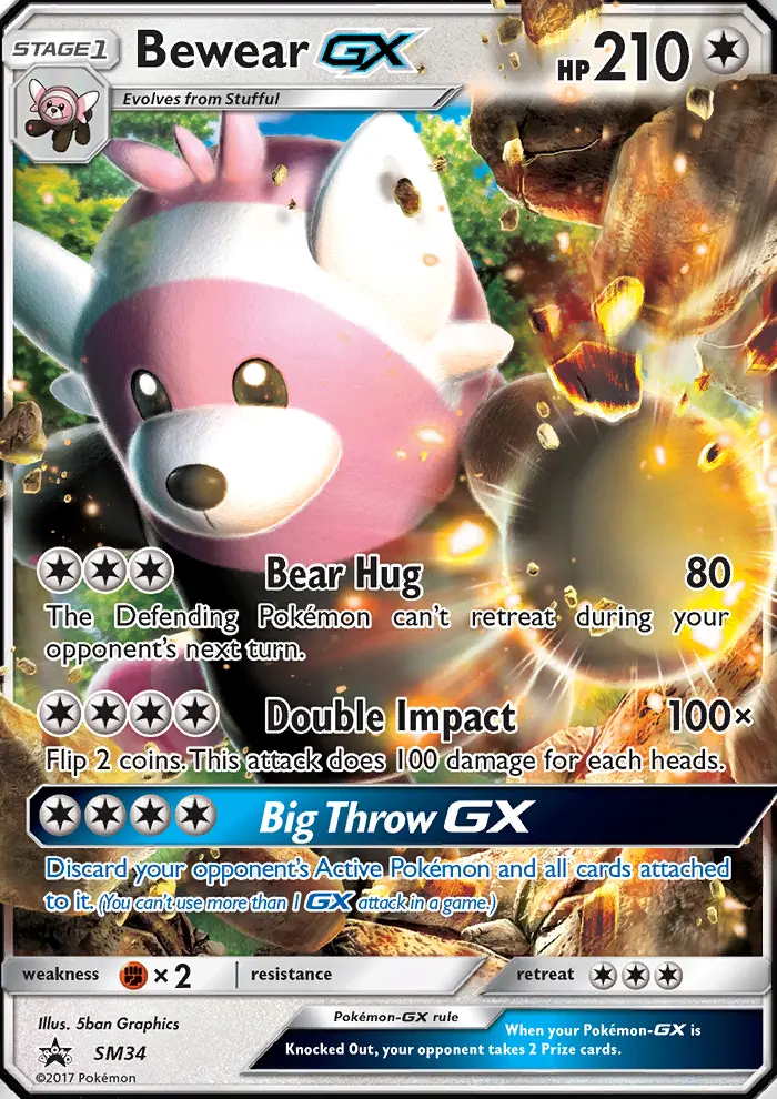 Image of the card Bewear GX