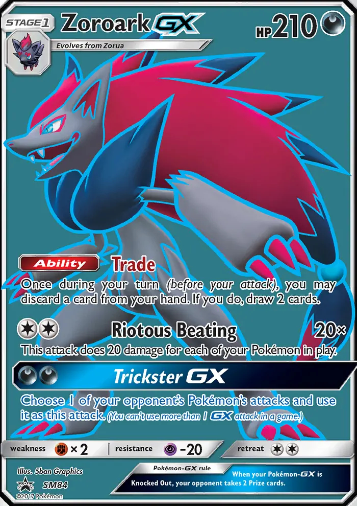 Image of the card Zoroark GX