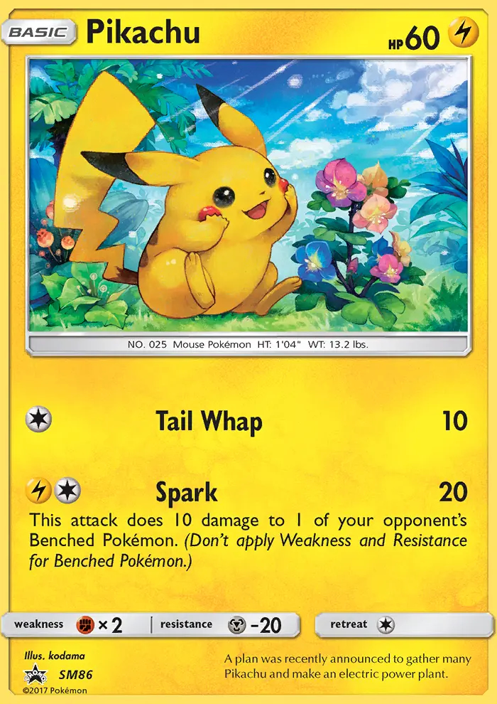 Image of the card Pikachu