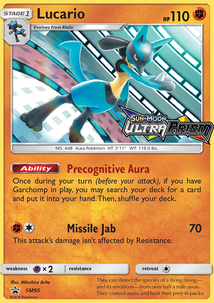 Image of the card Lucario