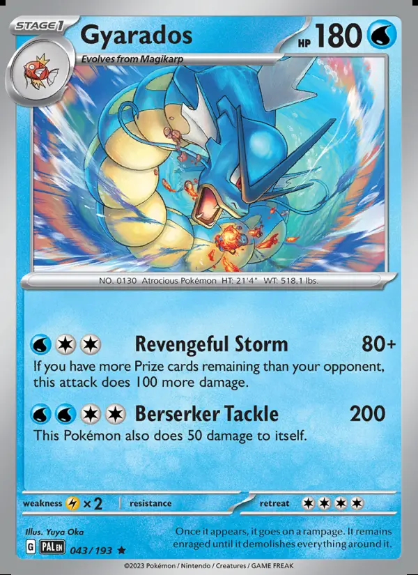 Image of the card Gyarados