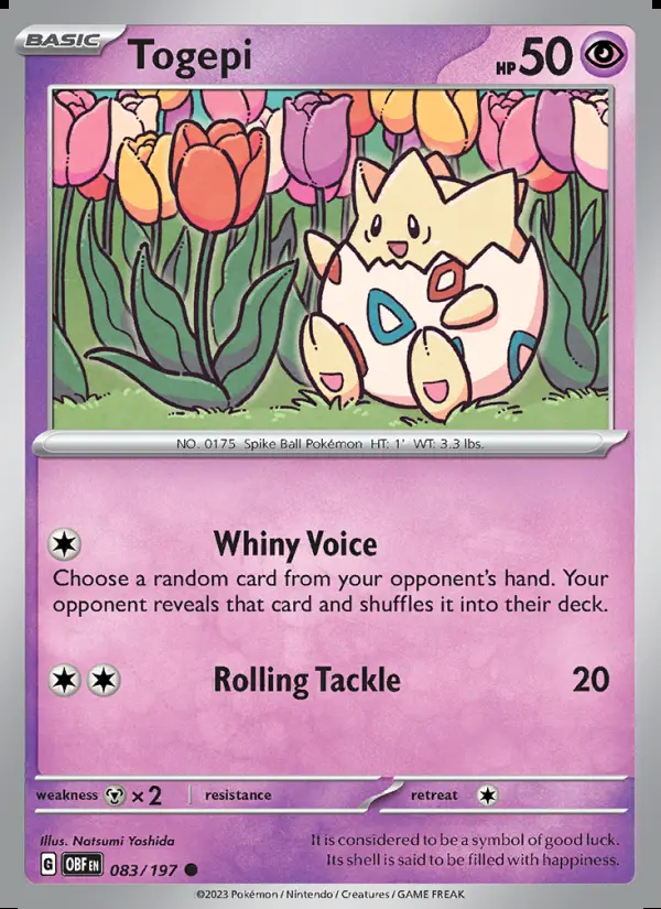 Image of the card Togepi