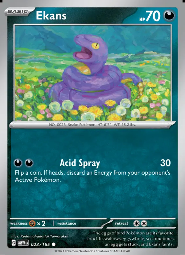 Image of the card Ekans