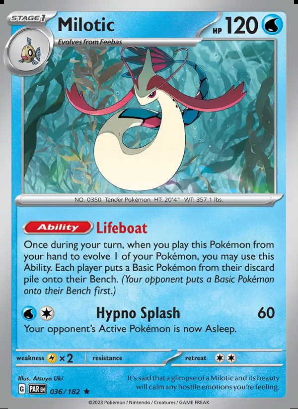 Image of the card Milotic