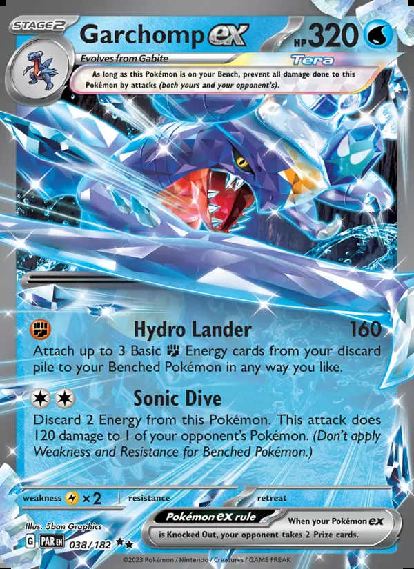 Image of the card Garchomp ex