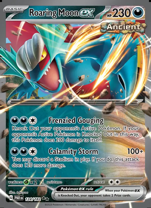 Image of the card Roaring Moon ex
