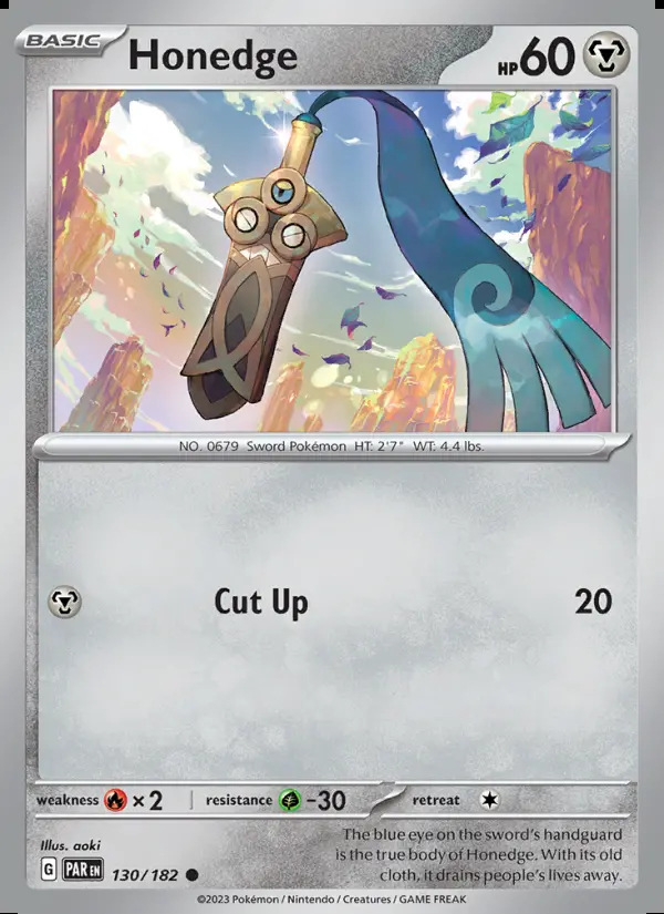 Image of the card Honedge