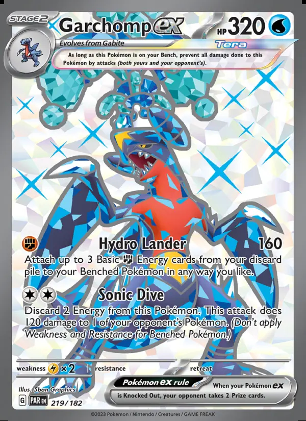Image of the card Garchomp ex