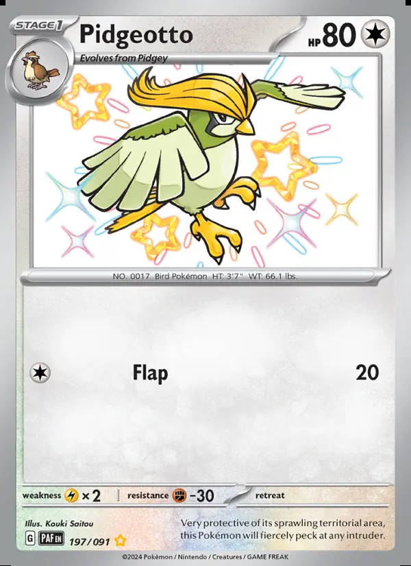 Image of the card Pidgeotto