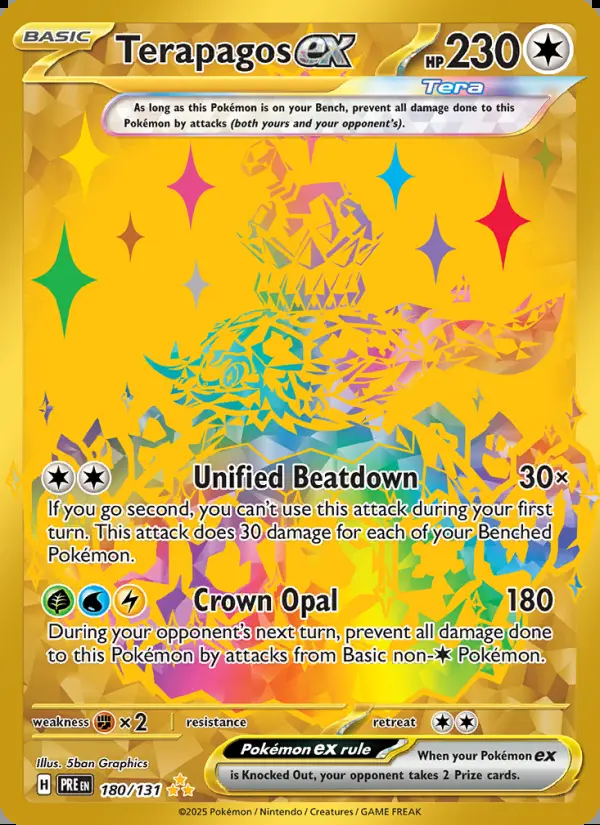 Image of the card Terapagos ex