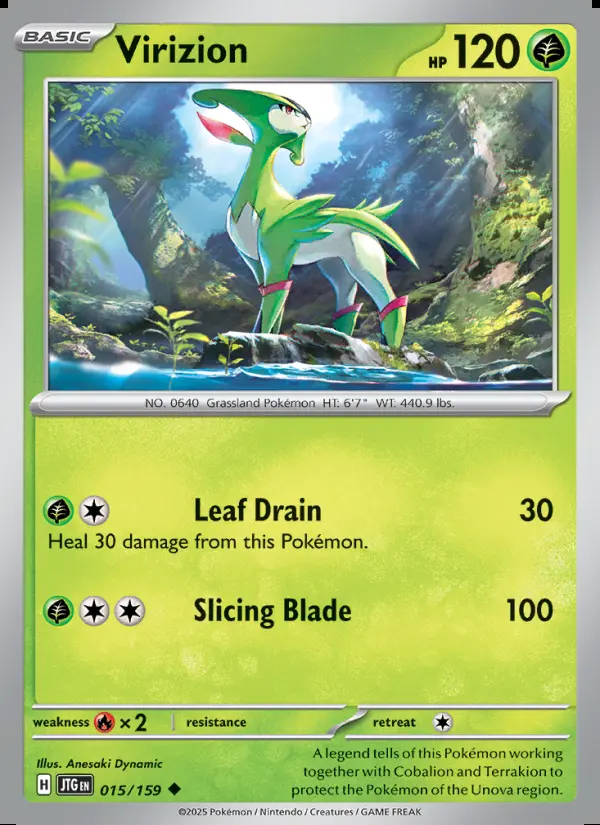 Image of the card Virizion