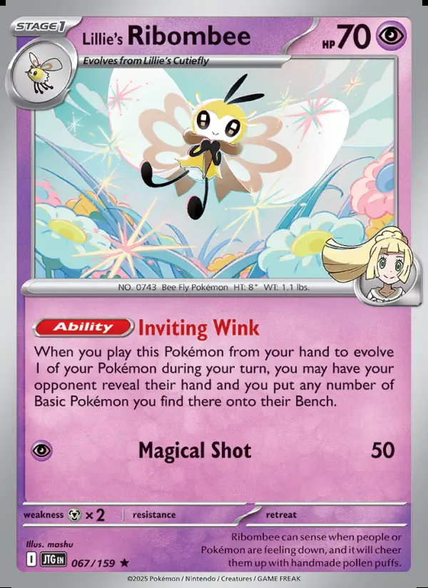 Image of the card Lillie's Ribombee