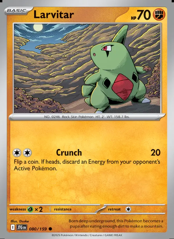 Image of the card Larvitar