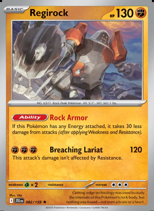 Image of the card Regirock
