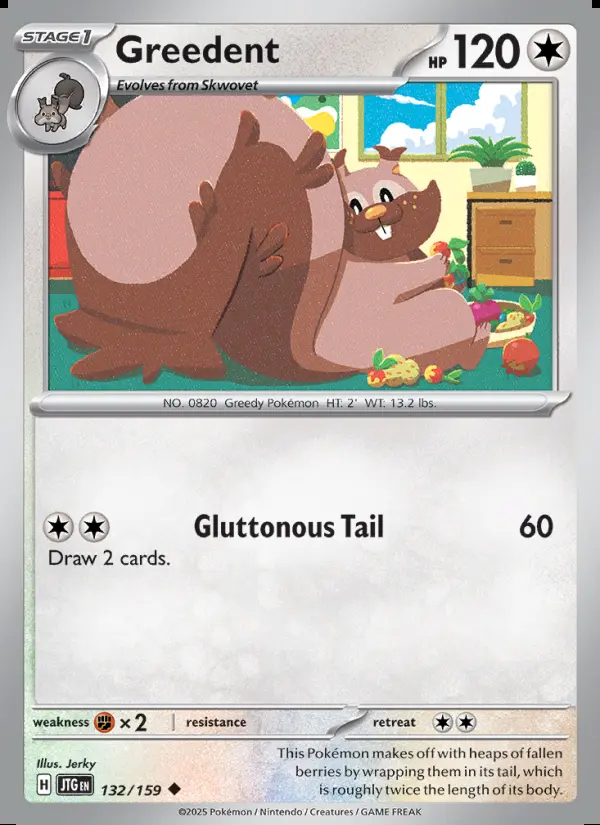 Image of the card Greedent