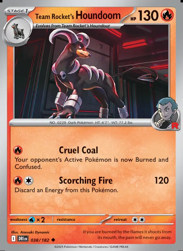 Image of the card Team Rocket's Houndoom