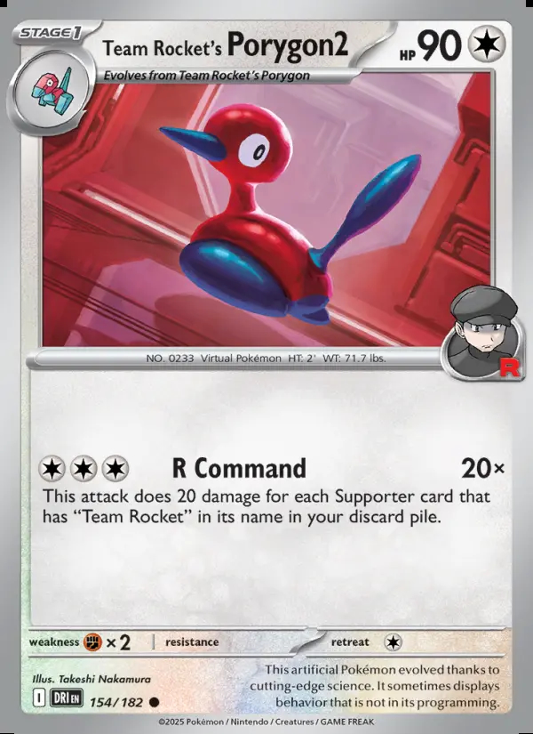 Image of the card Team Rocket's Porygon2