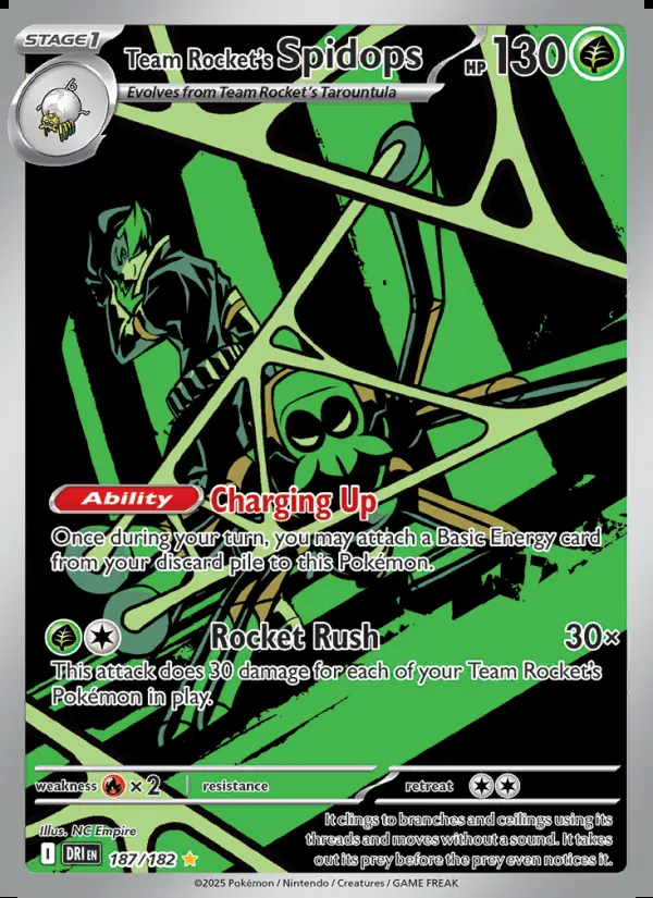 Image of the card Team Rocket's Spidops