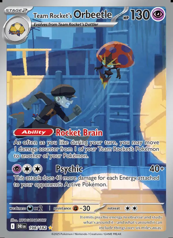 Image of the card Team Rocket's Orbeetle