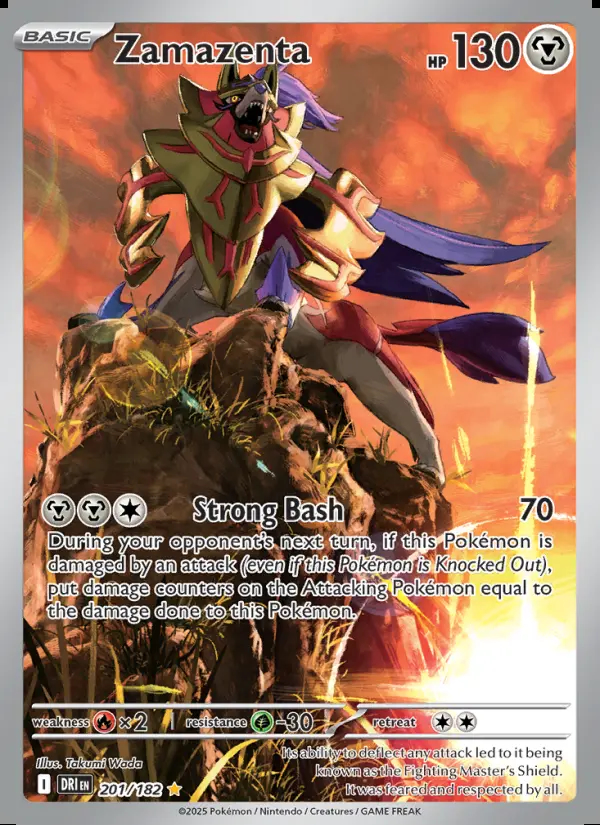 Image of the card Zamazenta